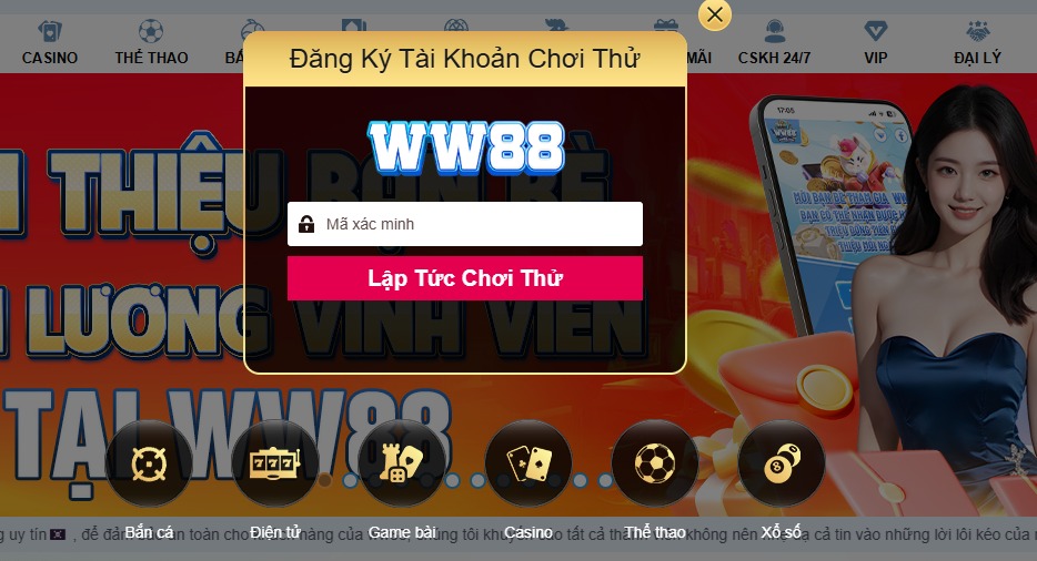 Điểm danh kho trò chơi đặc sắc chỉ có tại WW88